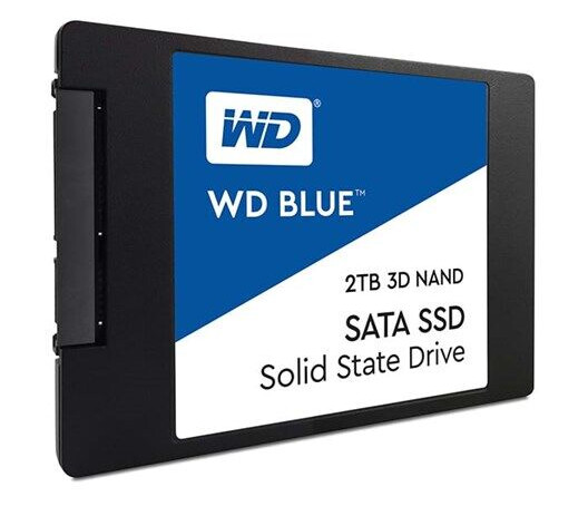WD Blue 3D NAND SSD 2.5" 2TB WD Blue 3D NAND SSD 2.5" 2TB