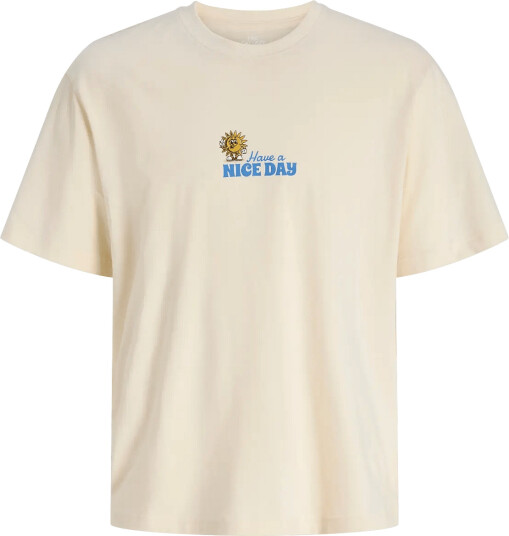 Jack & Jones Jorcartoon Graphic Tee Ss Cn Tg Jnr Cream 164