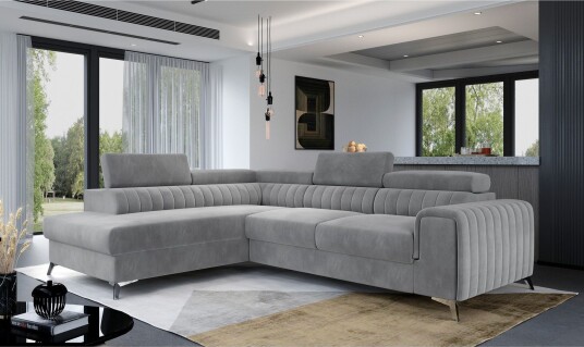 Laurece Sjeselongsofa Venstre Grå Laurece Sjeselongsofa Venstre Grå