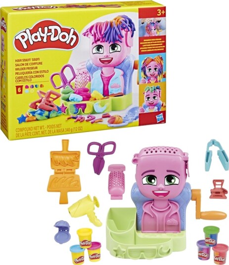 Play-Doh Lekeleire Lekesett Hair Stylin' Salon