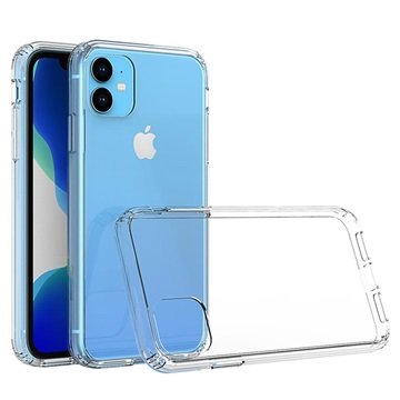 Ripebestandig iPhone 11 Hybrid-deksel Gjennomsiktig