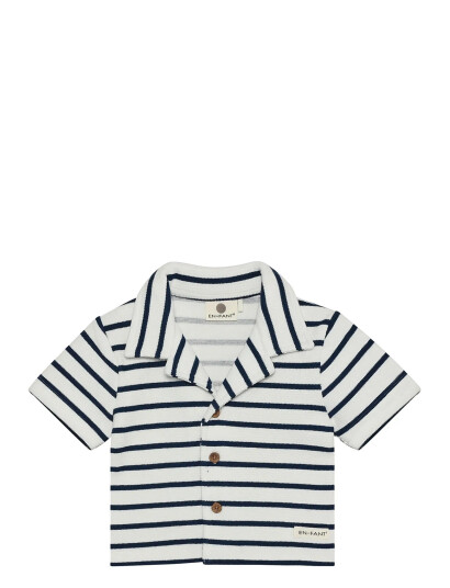 En Fant Shirt Sweat Stripe White 56