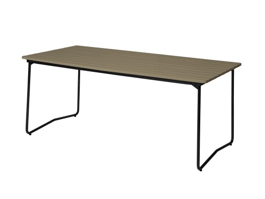 Grythyttan Stålmöbler Bord B31 Lysegrønn lakkert eik/svart 170 x 92 cm Grønn