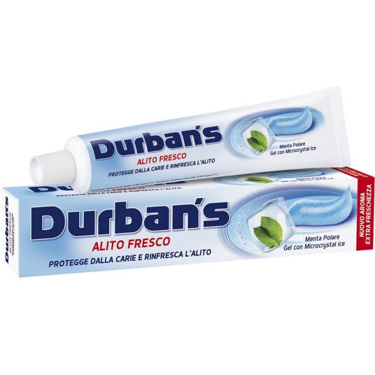 Durban"s Tannkrem Fresh Breath Polar Mint 75 ml. Durban"s Tannkrem Fresh Breath Polar Mint 75 ml.
