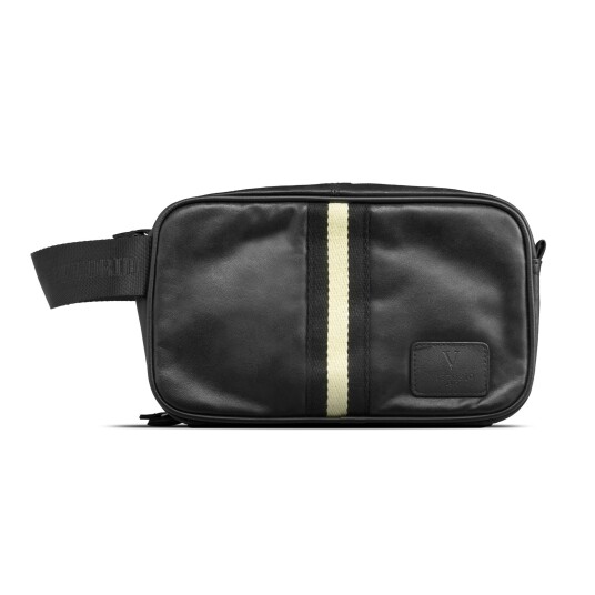 Vittorio Sustainable toiletry bag including products