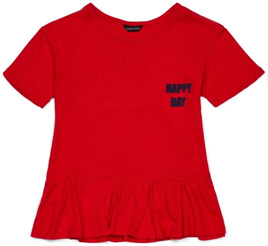 Luca & Lola Alma Topp Red 122-128