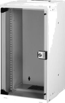 Digitus Soho Pro Series Rack Skap Veggmonterbar Ral 7035 Lysegrå 12U 10"
