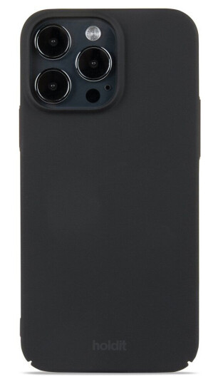 Holdit iPhone 14 Pro Max Slim Plast Deksel - Black