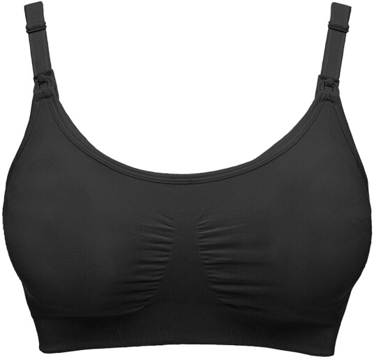 Medela Bh 3-I-1 - Pumpe- Og Amme Bh høy Støtte - Svart