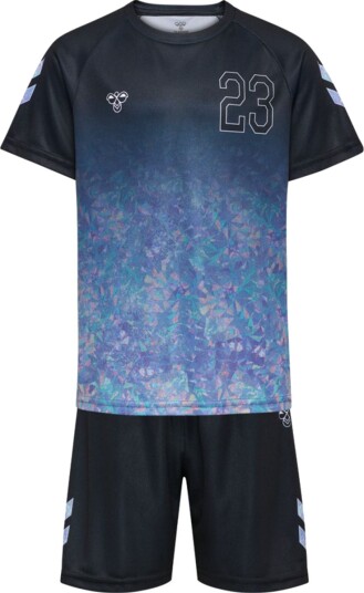Hummel Shimmer treningssett til barn black grey (128) 128 Hummel Shimmer treningssett til barn black grey (128) 128