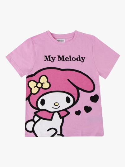 Hello Kitty My Melody T skjorte Rosa 128 134 Hello Kitty My Melody T skjorte Rosa 128 134