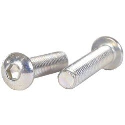 Pajo Bolte Buttonhead skrue full gjenge M12 [ISO 7380 1] El galvanisert