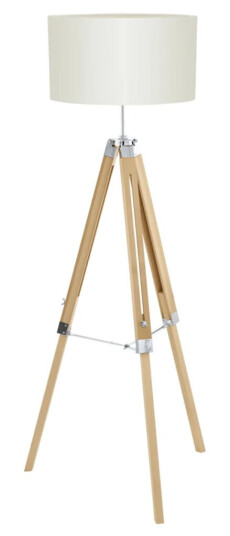 EGLO Gulvlampe Lantada 150 cm beige 94324 EGLO Gulvlampe Lantada 150 cm beige 94324