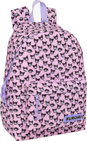 Hello Kitty Kuromi 14,1" Laptop Ryggsekk 17L Lilla/Rosa