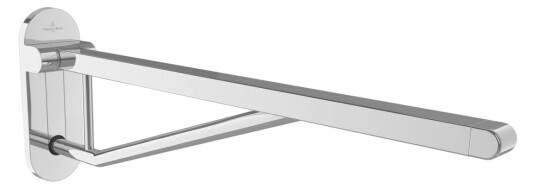 VILLEROY & BOCH VICARE DESIGN SAMMENLEGGBAR ARMSTØTTE 75 CM KROM