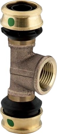 Viega Raxofix T-Stykke 20 mm med SC-Contur Silicium Bronze Viega Raxofix T-Stykke 20 mm med SC-Contur Silicium Bronze