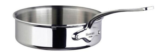 Mauviel Cook Style sautépanne 1,7L Stål Mauviel Cook Style sautépanne 1,7L Stål