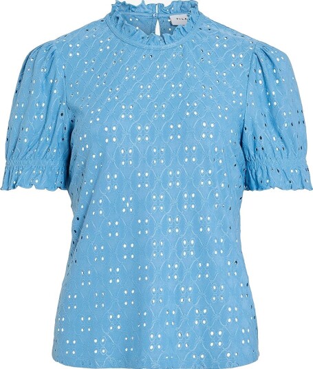 Vila - Topp viKawa S/S Flounce Top Vila - Topp viKawa S/S Flounce Top
