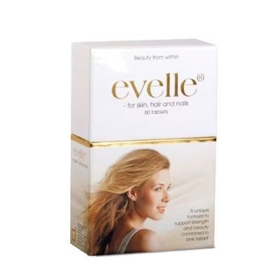 Evelle for skin hair and nails 60 tabletter Evelle for skin hair and nails 60 tabletter