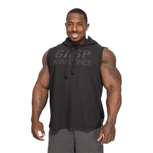 Thermal sl Hoodie, Washed Black Svart XX-large