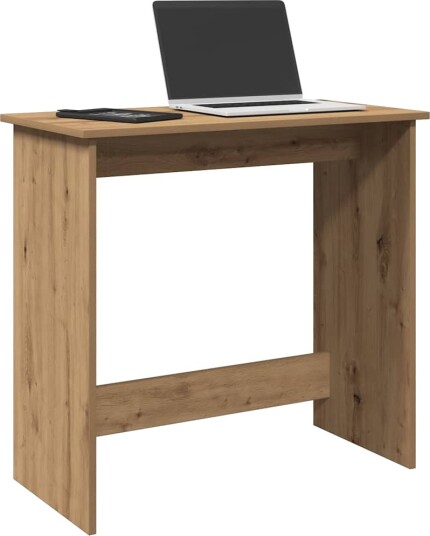 Skrivebord artisan eik 80x40x75 cm konstruert tre