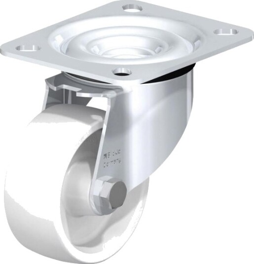 Blickle 318451 Le-Po 75G Hjul | Hjuldiameter 75 Mm | Bæreevne (Maks.) 150 Kg | 1 Stk