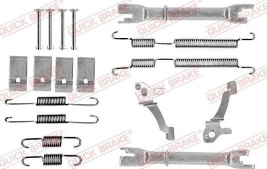 Tilbehørsett bremsesko QUICK BRAKE 105 0017S