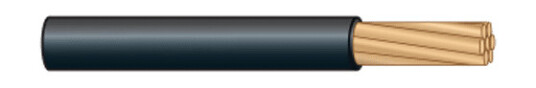 Nexans PN 750V JETLINE 1,5 Sort 1-150M Metervare Nexans PN 750V JETLINE 1,5 Sort 1-150M Metervare
