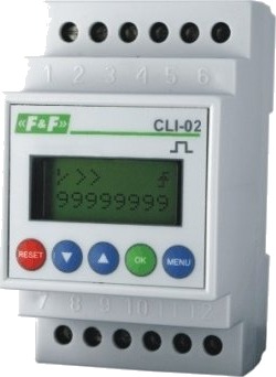 F+F Impulsteller 24-264v Ac/Dc 1p 8a 8 Siffer Modulkapsling F+F Impulsteller 24-264v Ac/Dc 1p 8a 8 Siffer Modulkapsling