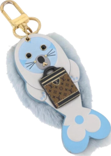 Louis Vuitton Vintage, Dame, Pre-owned, Blå, ONE SIZE,