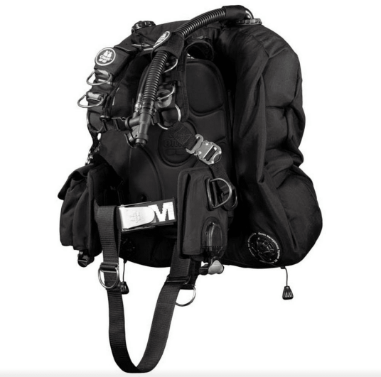 OMS Comfort Harness III Deep Ocean 2.0, sett SVART OMS Comfort Harness III Deep Ocean 2.0, sett SVART