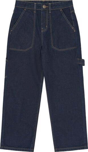 The New Tnbern Baggy Fit Worker Jeans Navy 14