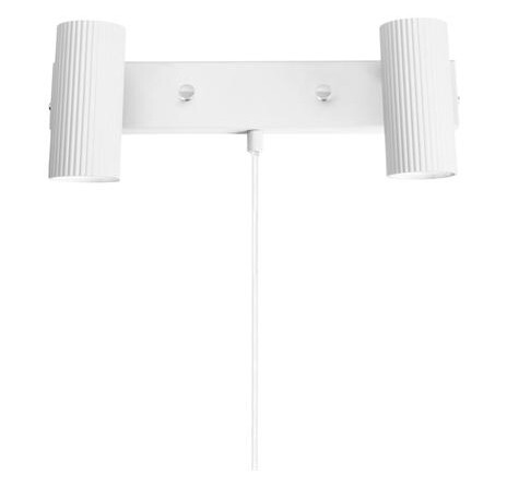 Globen Lighting Hubble 2 Vegglampe Hvit 1628910-02-0 1689898-01-0