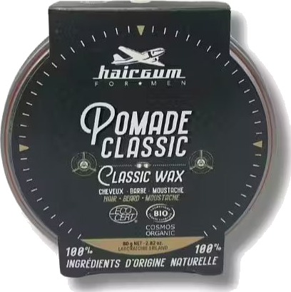 HAIRGUM for MEN Classic Hair Beard & Moustache Wax 80g