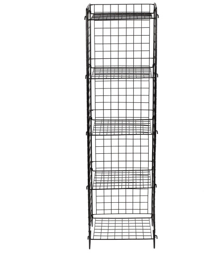 Hadiya Bokhylle 137,5 cm Svart