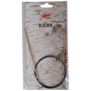 Järbo Björk Rundpinner Bjørk 80cm 2,50mm / 31.5in US1½