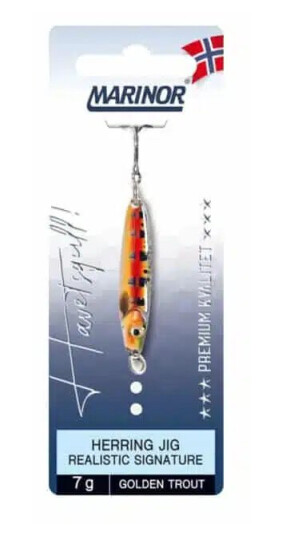 Marinor Herring Jig Realistic - Golden Trout - 7g Marinor Herring Jig Realistic - Golden Trout - 7g