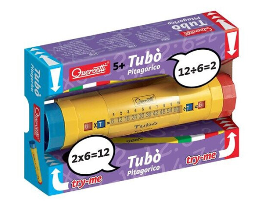 Quercetti Tubò Pitagorico - Multiplication Roller Quercetti Tubò Pitagorico - Multiplication Roller