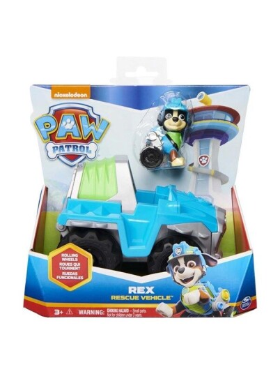 Paw Patrol Basic Kjøretøy Rex Paw Patrol Basic Kjøretøy Rex