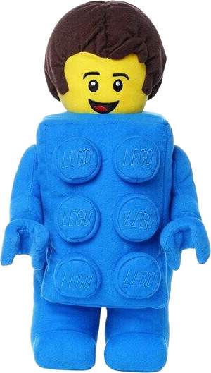 LEGO Brick Suit Boy plush toy H 33 cm