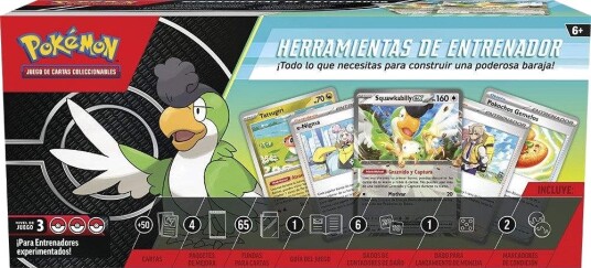Spanske Pokémon Trenere Verktøy Samlekortspillboks