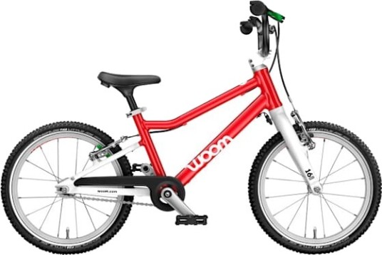 Woom Go 3 Barnesykkel Rød 16" for Barn 4-6 År Woom Go 3 Barnesykkel Rød 16" for Barn 4-6 År