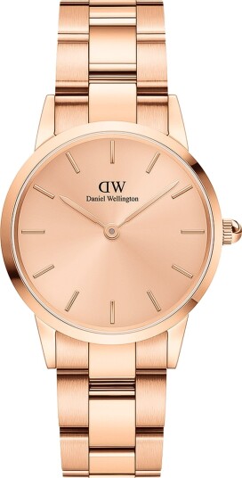 Daniel Wellington DW Klokke Iconic Link Unitone 28mm Roségull