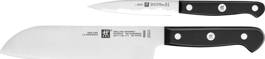 Zwilling Zwilling Gourmet knivsett 2 deler Svart rustfritt stål Zwilling Zwilling Gourmet knivsett 2 deler Svart rustfritt stål