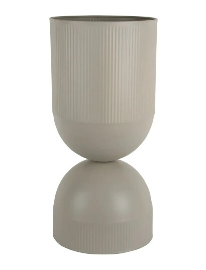 present time Plant Pot Tonar Xl - Beige - H 55CM present time Plant Pot Tonar Xl - Beige - H 55CM