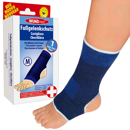 Ankelbandasje WundMED kompresjonsbandasje for ankelstøtte MEDIUM