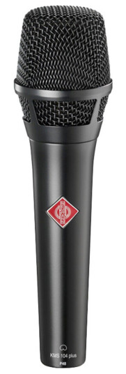 Neumann KMS 104 PLUS MT Cardioid kondensator vokal Mic Svart