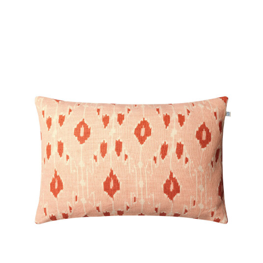 Chhatwal & Jonsson Ikat Goa pute Light beige/rose/apricot-40 cm