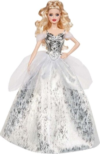 Barbie Signatur Dukke Holiday 2021 Med Blondt Hår