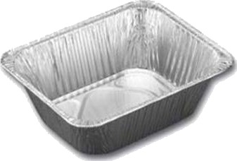 Alubakke Catersource 1/2 Gn 5200 Ml 324X264x102 Mm,10 Ps X 10 Stk/Krt